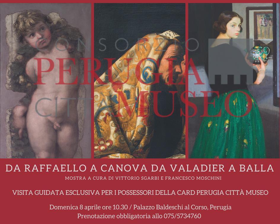 Domenica 8 aprile visita esclusiva organizzata dal Consorzio Perugia Città Museo
