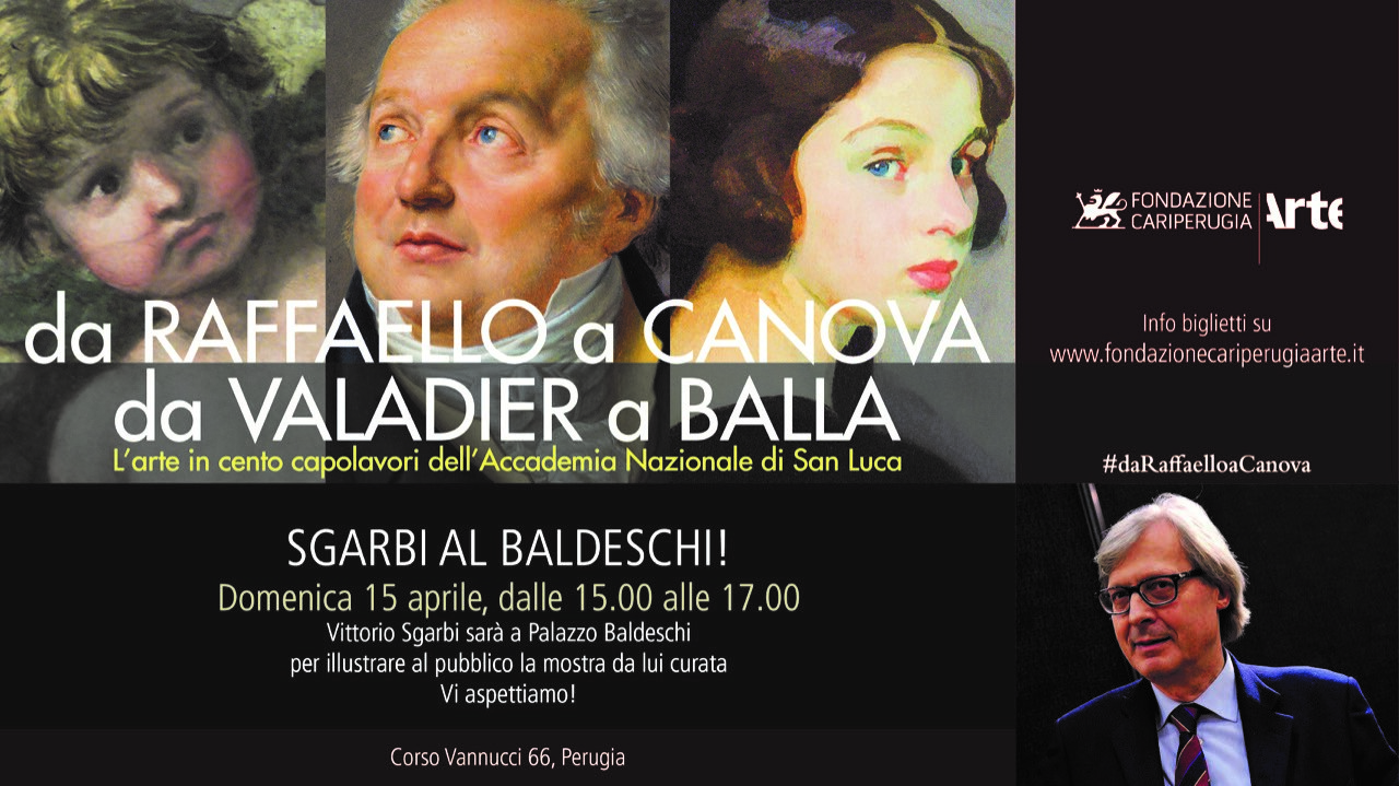 Domenica 15 aprile Vittorio Sgarbi illustra il percorso espositivo